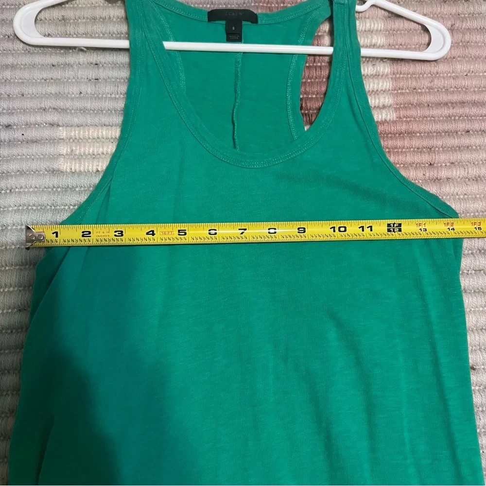 J. Crew casual green midi dress